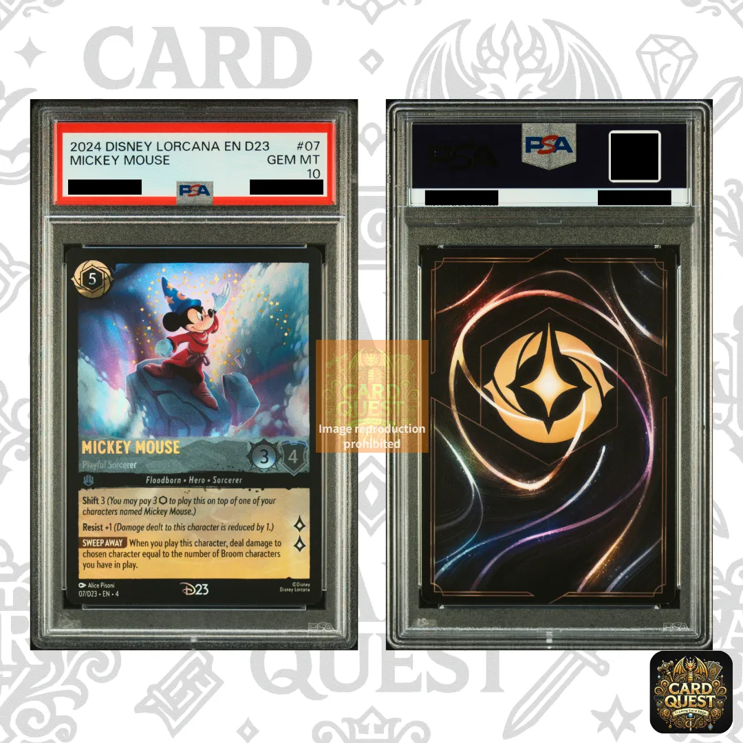 超希少】ロルカナ D23 expo2024 限定カード ミッキー ファンタジア