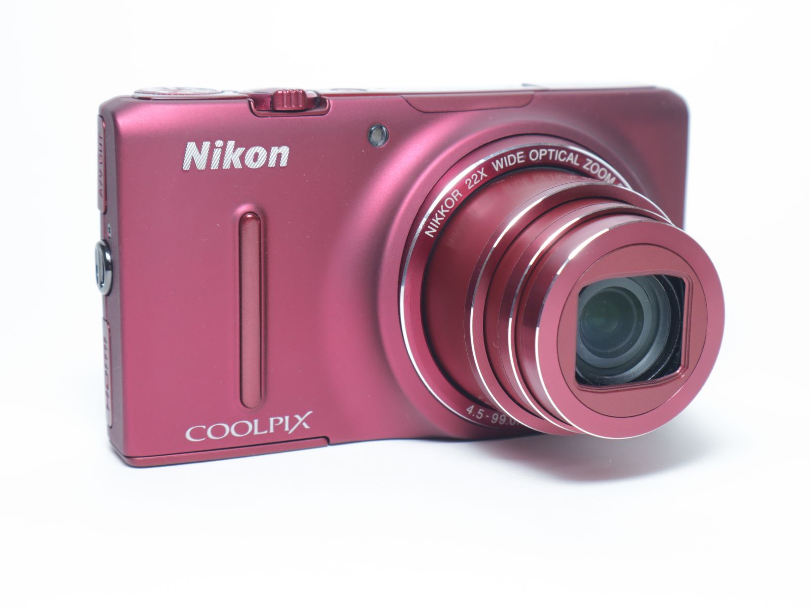 1034□美品□ Nikonニコン Nikon デジタルカメラ COOLPIX S9500 レッド