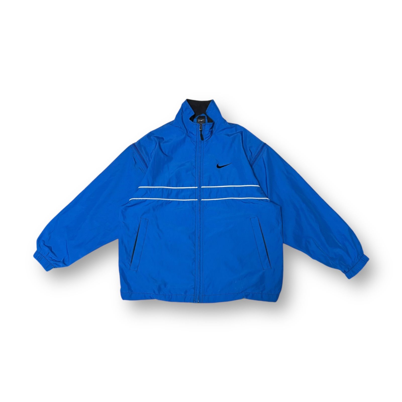 90s NIKE AGASSI 2WAY Gimmick Nylon Jacket ナイキ アガシ ギミック