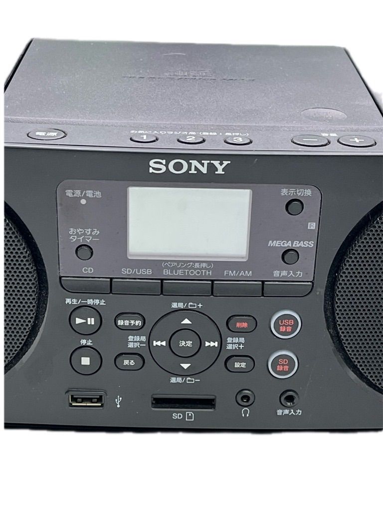 SONY パーソナルオーディオシステム ZS-RS81BT SONY ZS-RS81BT
