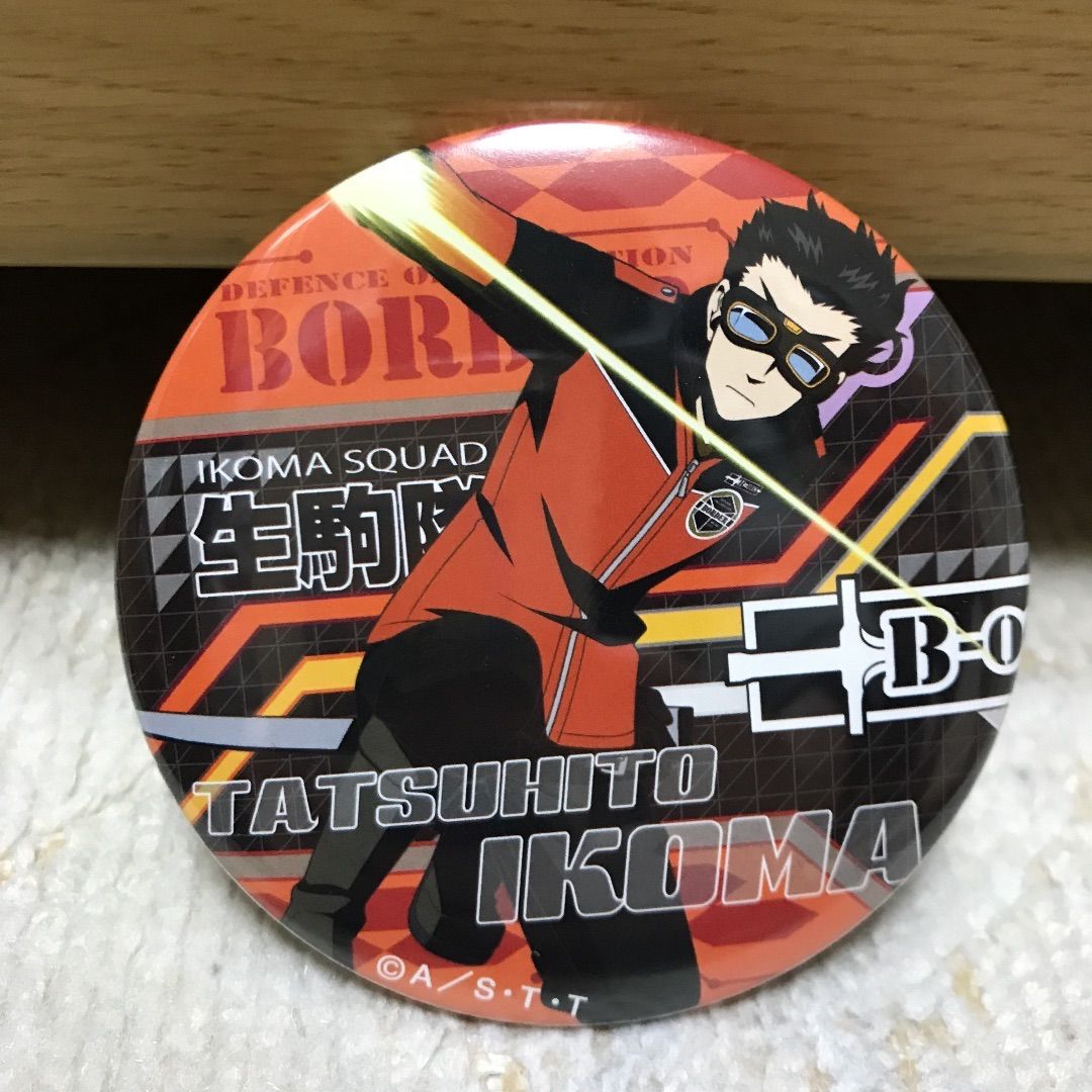 ワールドトリガー ワートリ ドでか缶バッジ 生駒達人 LB - メルカリ