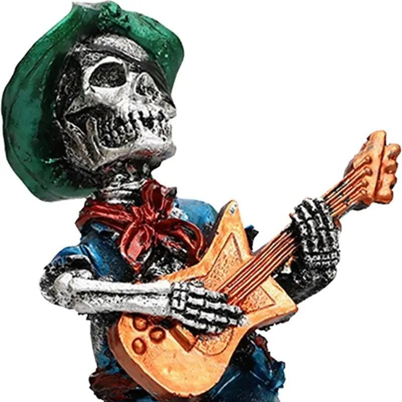 置物 装飾品 人形 フィギュア ミュージシャン ギタリスト 楽器演奏
