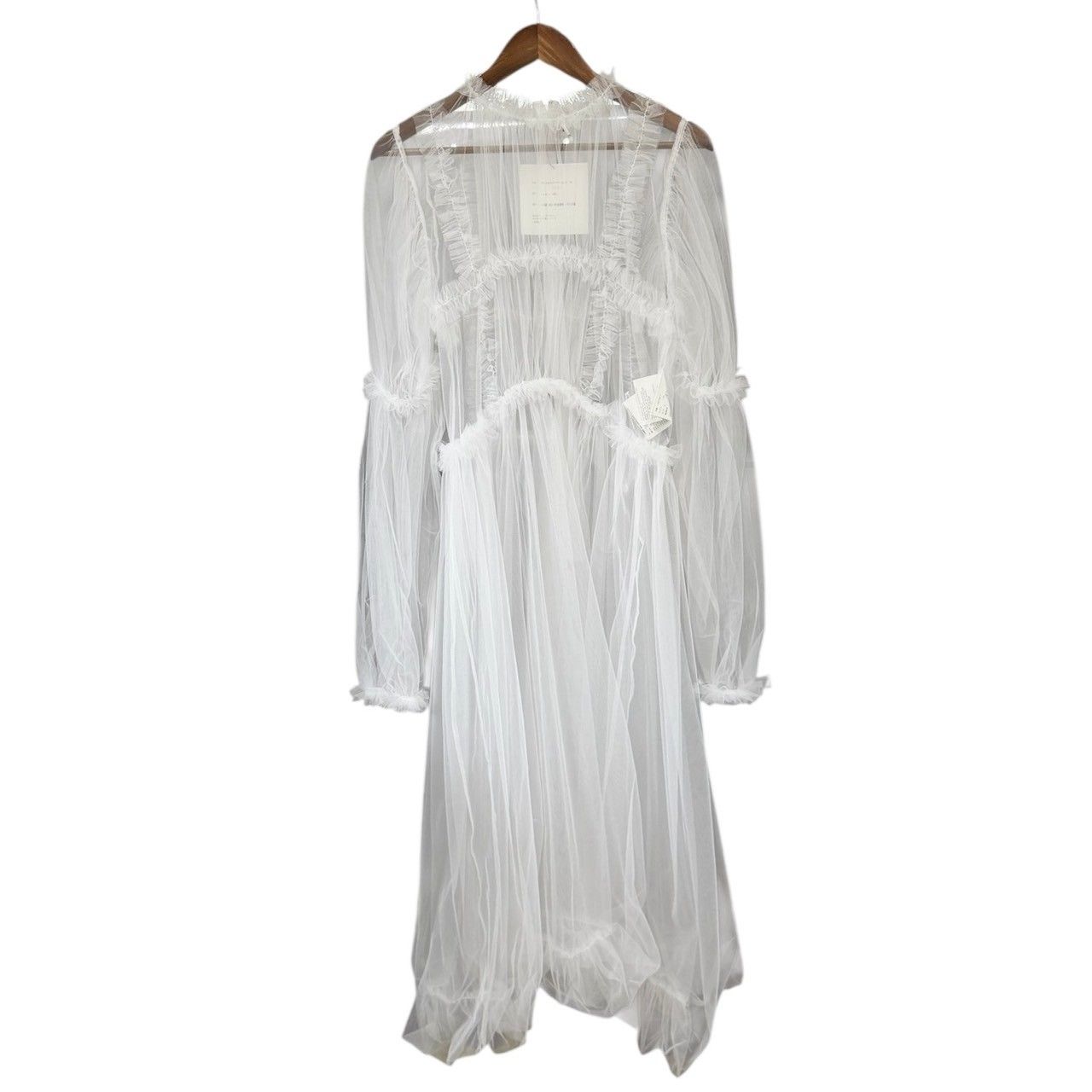 noir kei ninomiya ノワールケイニノミヤ 25SS MINI DRESS ナイロン