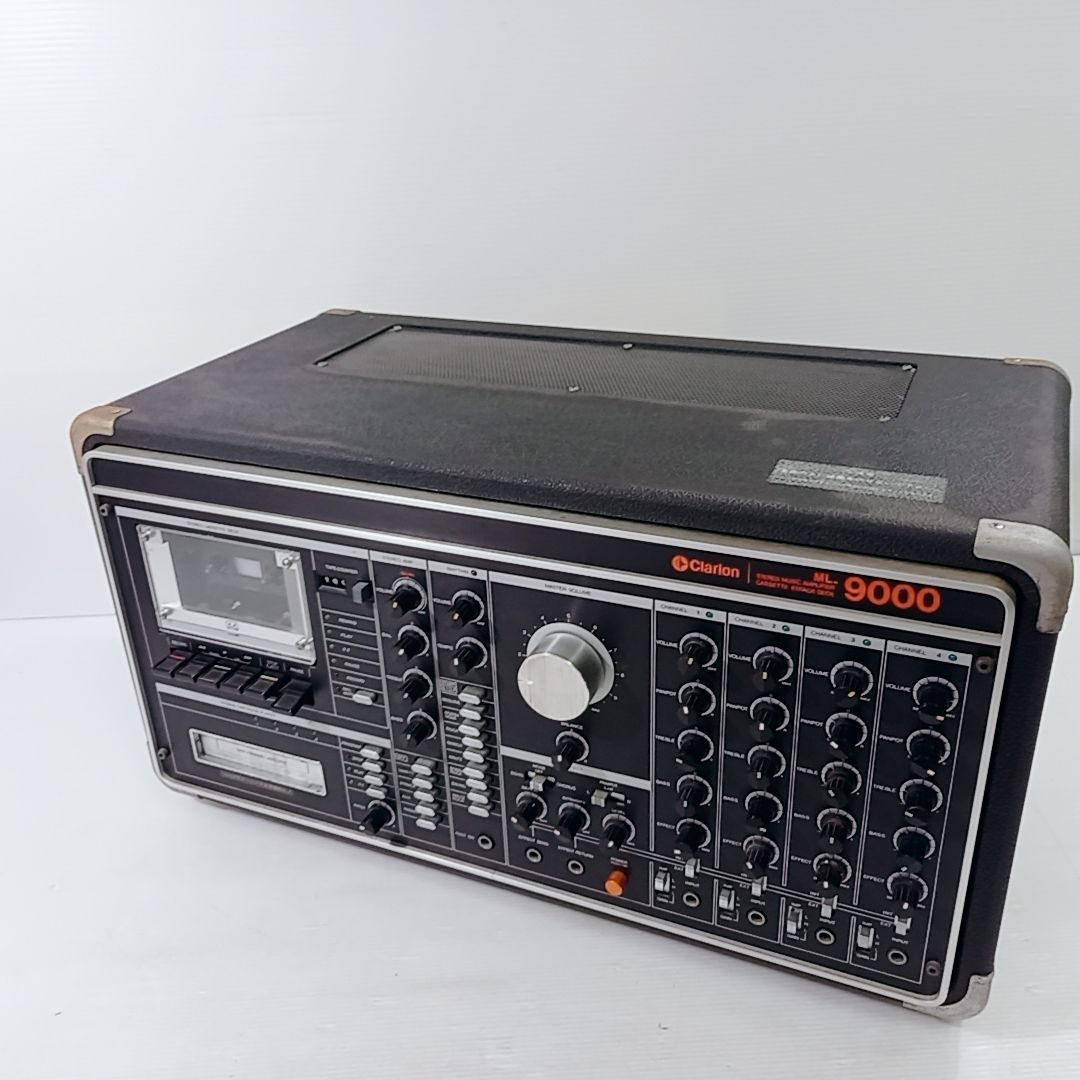 Clarion クラリオン カサットデッキ 8トラック ML-9000 ミキサーアンプ