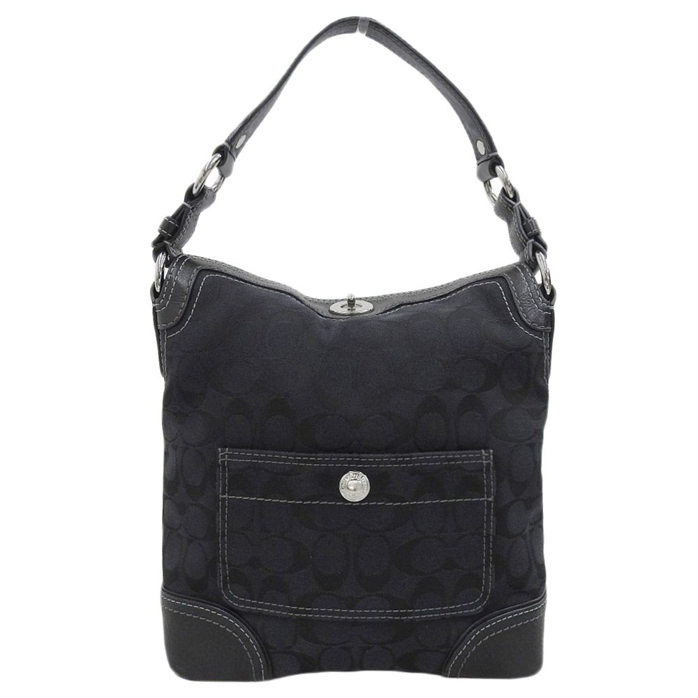 コーチ 未使用 コーチ シグネチャー ワンショルダー ハンドバッグ ワン