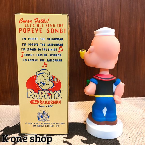 ポパイ【FUNKO POPEYE BOBBLE HEAD】ファンコ ボビングヘッド トイ