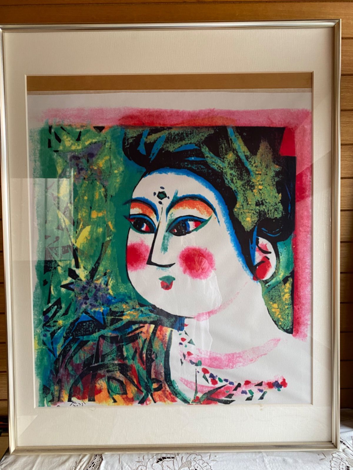 玄関に！【SALE‼️】棟方志功 目力‼️棟方志功‼️ 玄関に飾れば福を