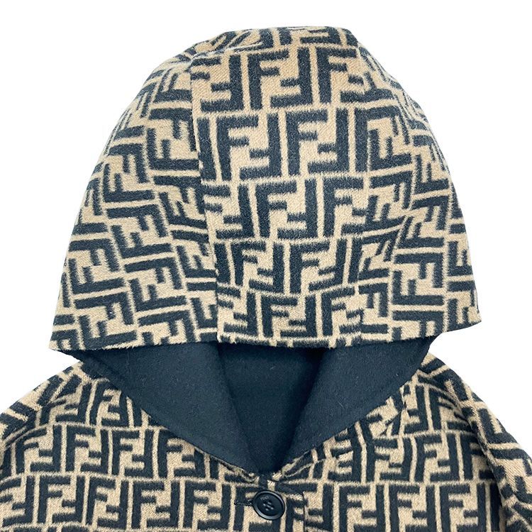 FENDI フェンディ ロンパース ズッカ 総柄 1M カシミヤ混 FENDI