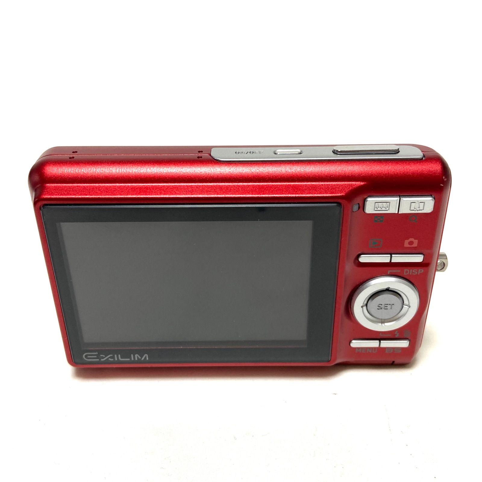CASIO EXILIM EX-Z77 レッド コンパクトデジタルカメラ コンデジ
