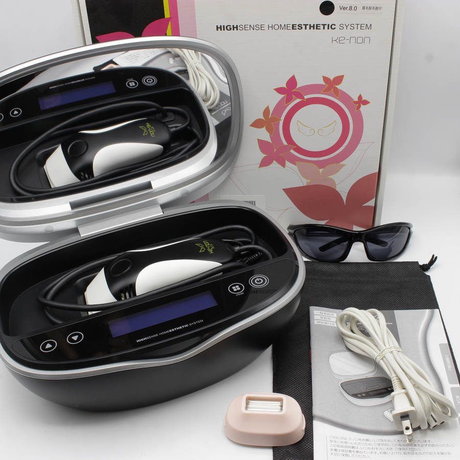 美品 Kenon 4.1 ケノン 脱毛器 カートリッジ 2つ付き 大型 スキン 美品