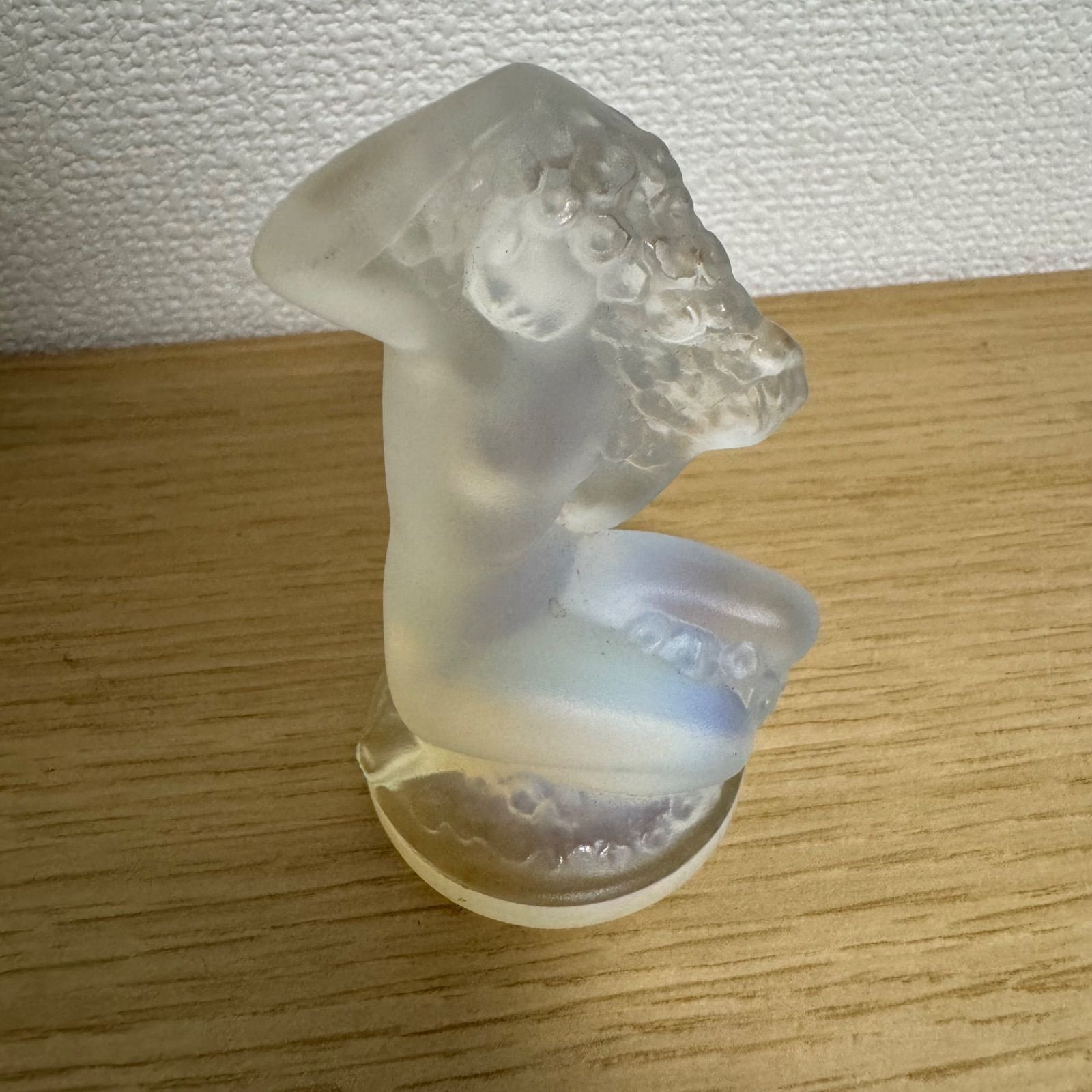 ルネ・ラリック フロレアル ライラックオパールセントガラス 「髪を