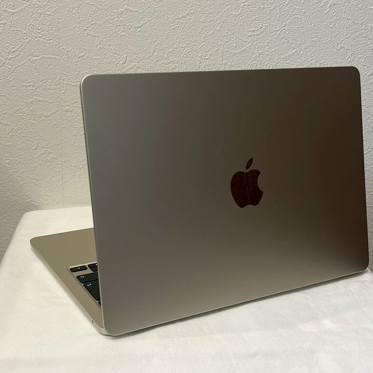 極美品】MacBook/Air/M2/16GB/256GB/スターライト/バッテリー100%/保証