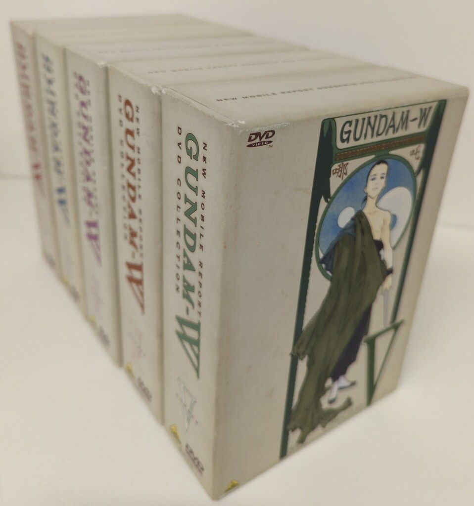 アニメDVD 新機動戦記ガンダムW DVD COLLECTION 全5巻 セット - メルカリ