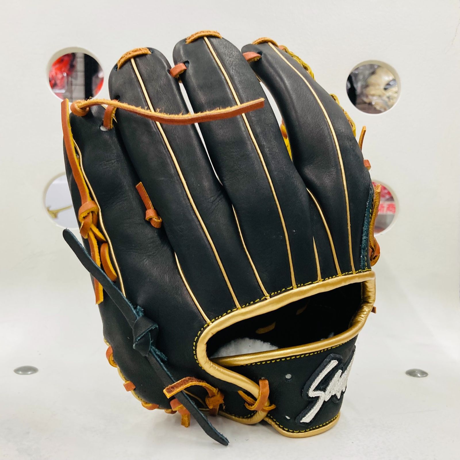 あきら 久保田スラッガー 24MS 木浪選手、中野選手使用 軟式グローブ