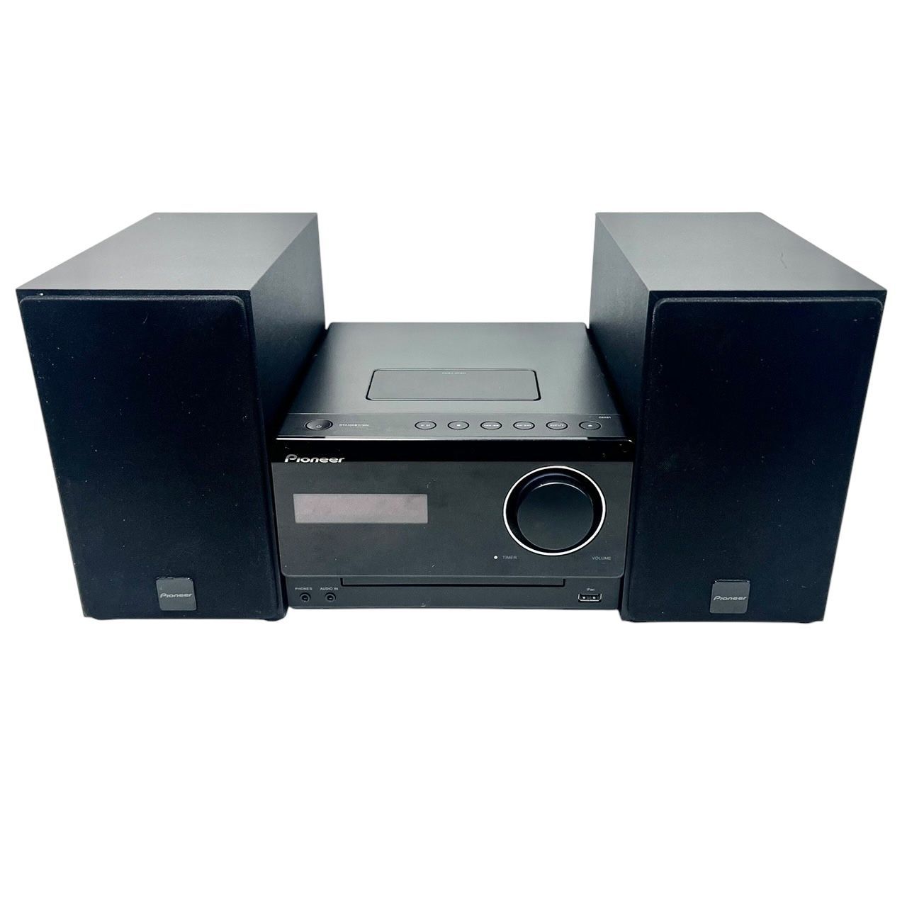 Pioneerパイオニア X-CM31-K ミニコンポCD iPad 動作確認済み 中古現状