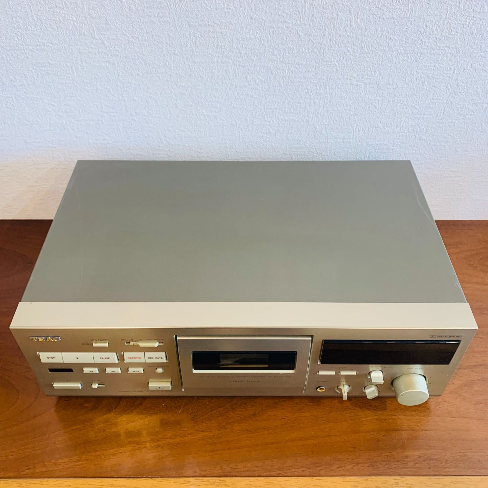 TEAC ステレオカセットデッキ V-1050 ティアック【ジャンク品】 - メルカリ