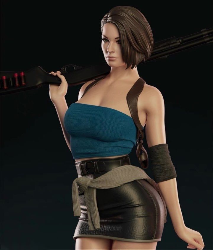 1/8 ガレージキット アクションフィギュア 240mm 未塗装 バイオ