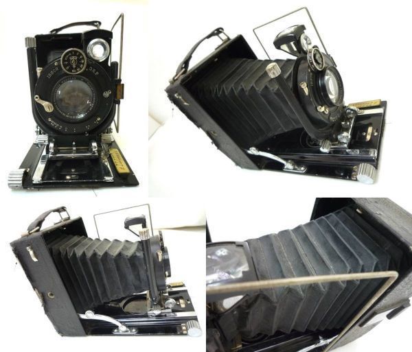 激レア 六櫻社 小西六 Rokuoh-sha Lily リリー 蛇腹カメラ IBSOR DRP