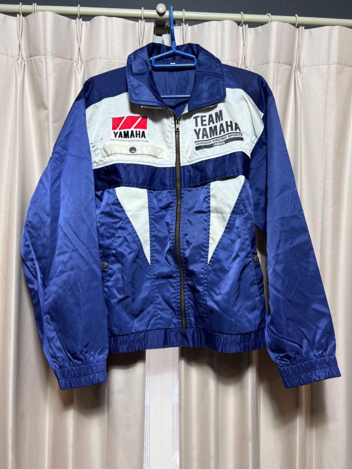 TEAM YAMAHA ヤマハ レーシングジャケット ナイロン ブルー L - メルカリ