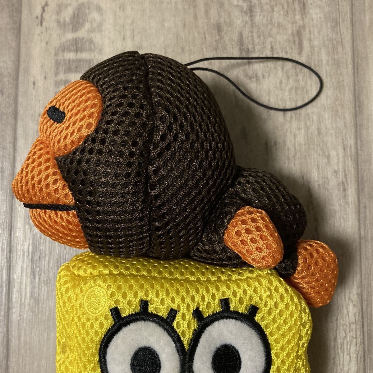 BAPE × スポンジボブ マイロ ビッグ ストラップ エイプ ぬいぐるみ