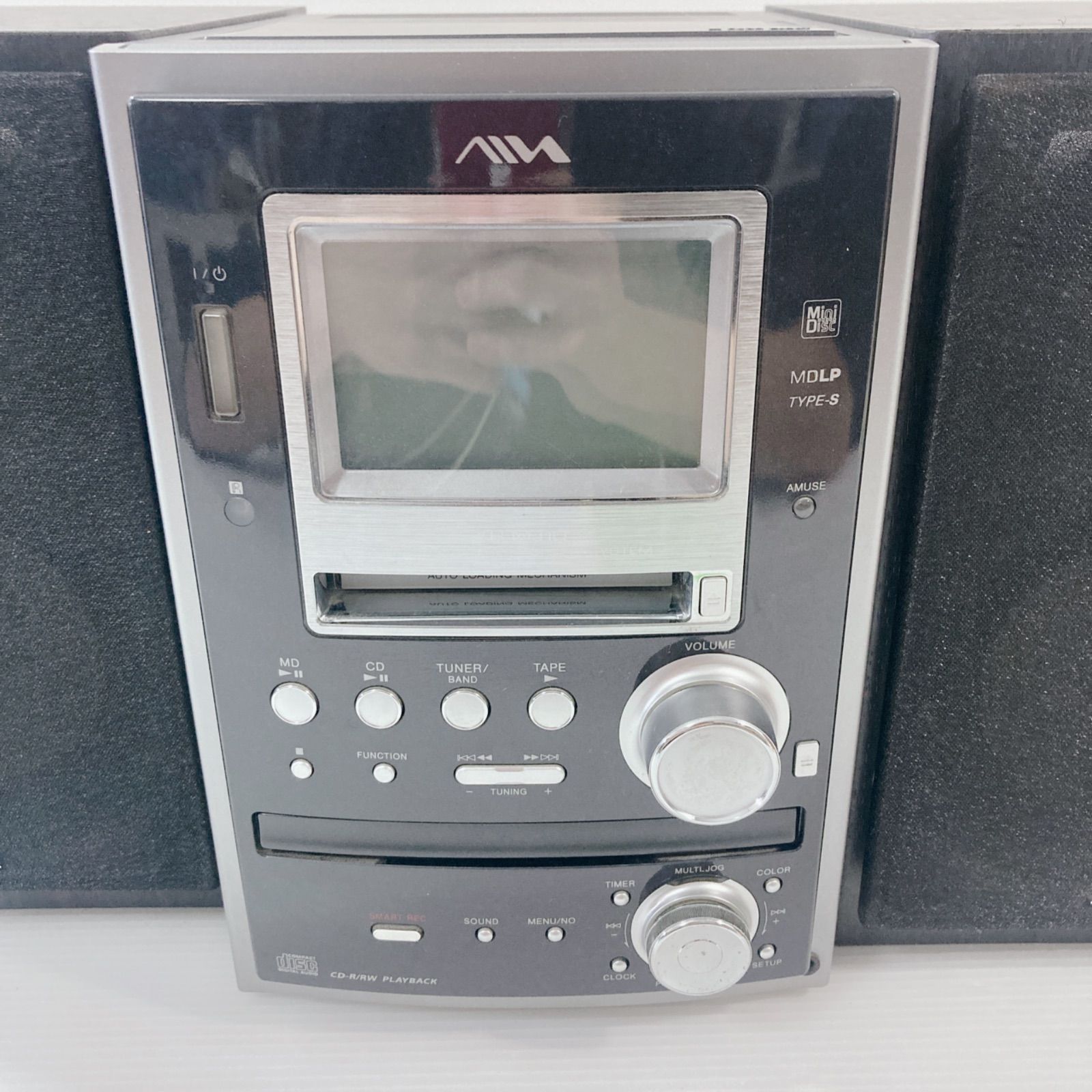 AIWA アイワ CD MDコンポ MODEL NO. CX-LMJ10 ミニコンポ SSX-LMJ11