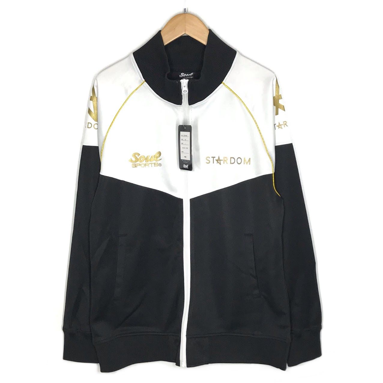 STARDOM ジャージセット L ブラック/ホワイト STARDOM ジャージセット