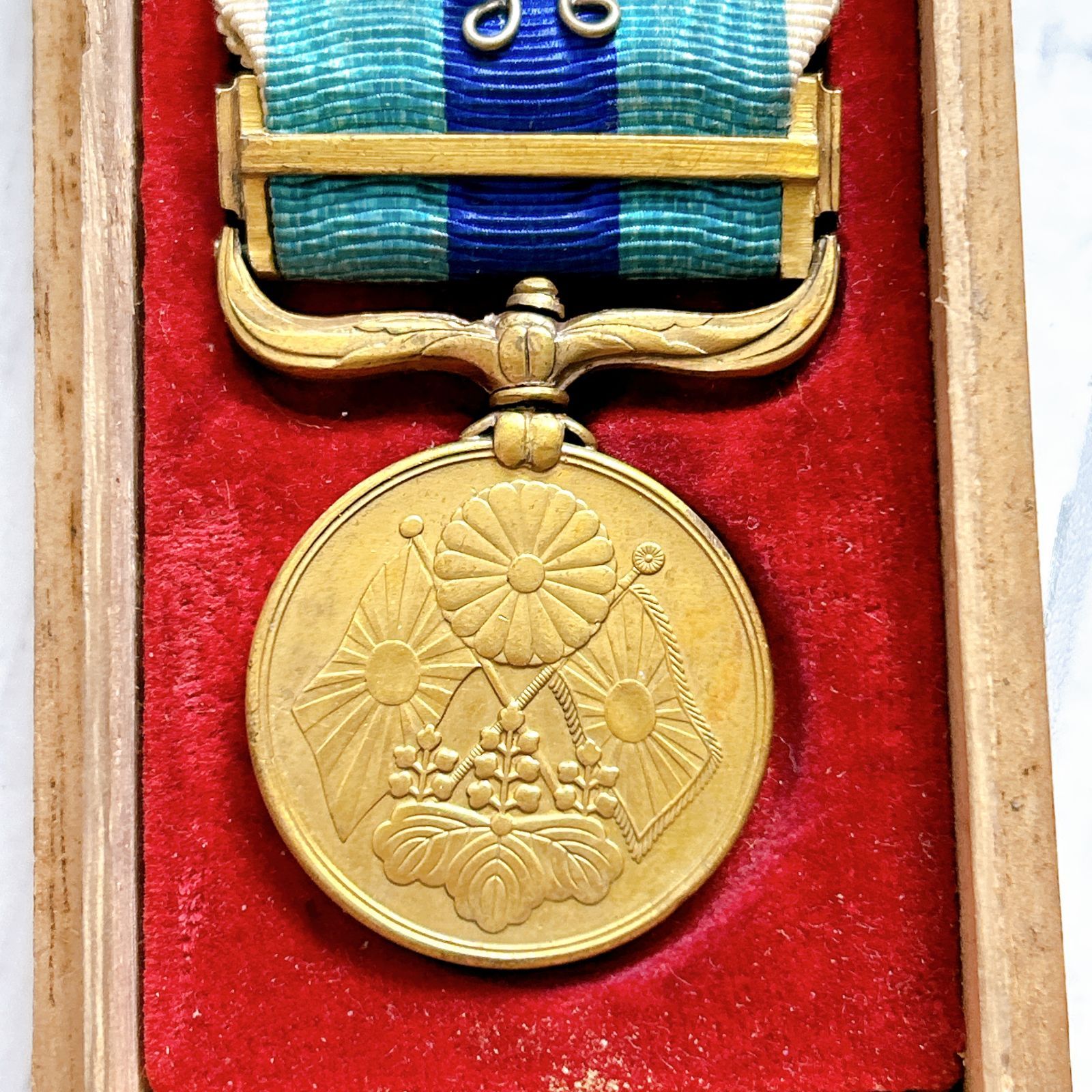 明治三十七八年従軍記章 日露戦争 勲章 戦前 旧日本軍 陸軍 海軍 大