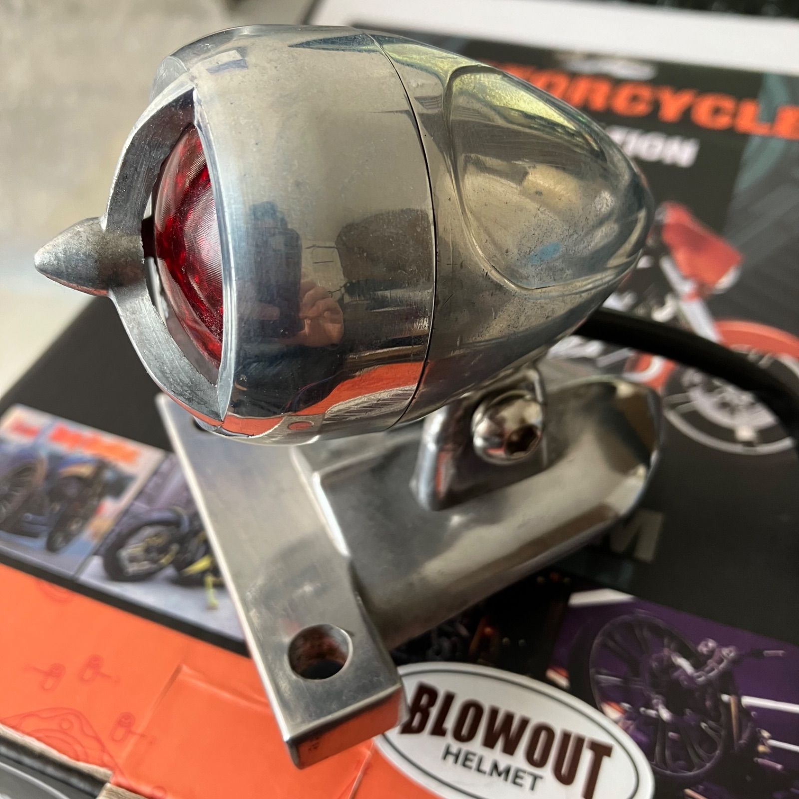 アルミポリッシュ LED テールライト テールランプ ビンテージ ハーレー