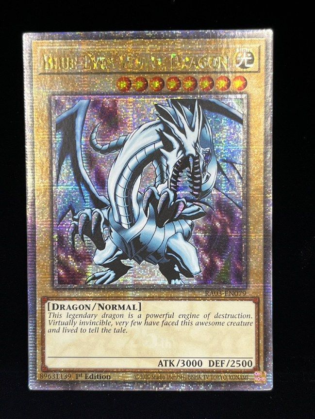 遊戯王 英語 北米版 青眼の白龍 25thシークレットレア 1st - メルカリ