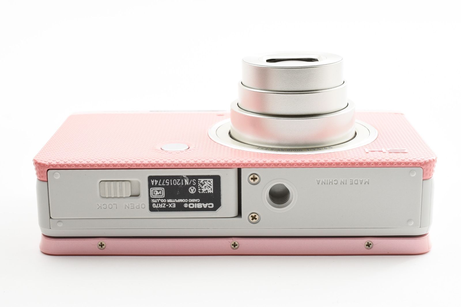 ☆極上品☆カシオ CASIO EXILIM EX-ZR70 コンデジ ピンク ☆ LL3235