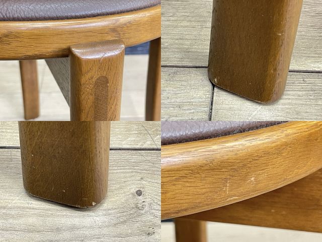 旭川家具 椅子 スツール カンディハウス【中古】 ASAHIKAWA CONDE