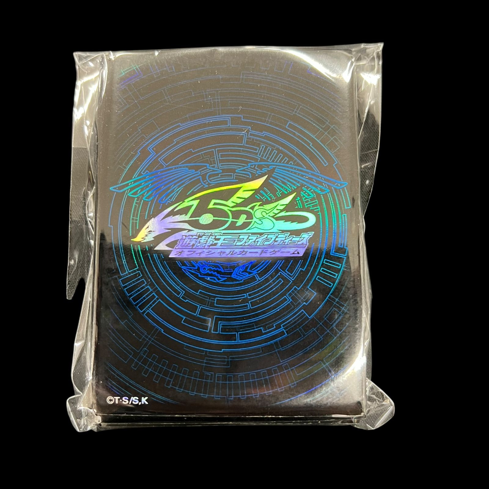 送料無料】遊戯王 5D's 竜の紋章 青 スリーブ カードプロテクター 45枚