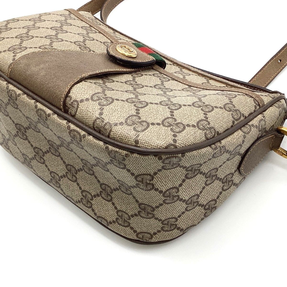 GUCCI グッチ オールドグッチ GG柄 ショルダーバッグ 斜め掛け バッグ