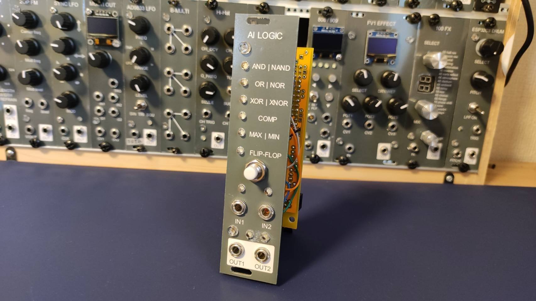 $5 ChatGPT LOGIC - DIY Eurorack Modular Synthesizer｜HAGIWO/ハギヲ