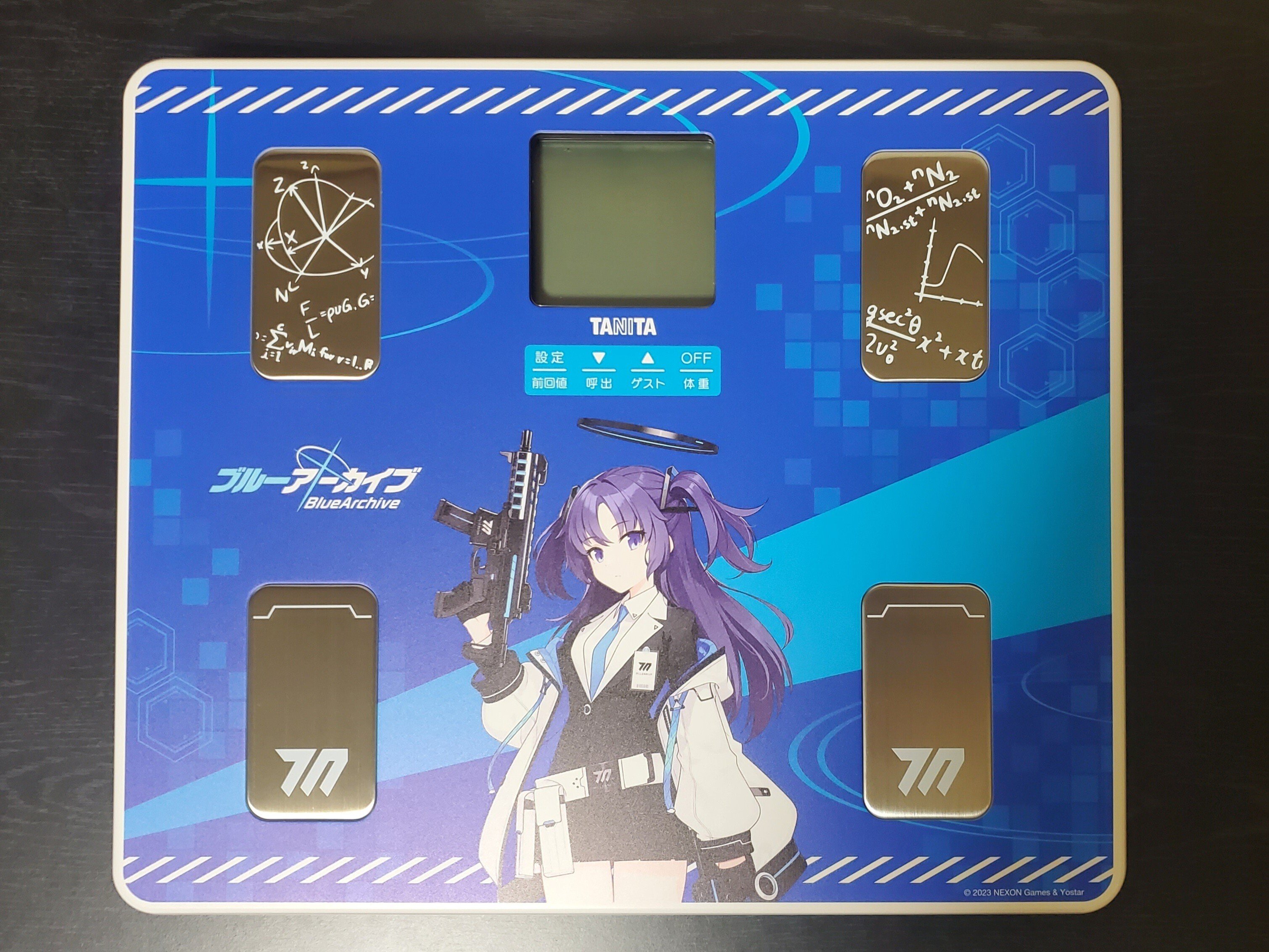 ブルーアーカイブ】タニタコラボ『音声体組成計 早瀬ユウカモデル