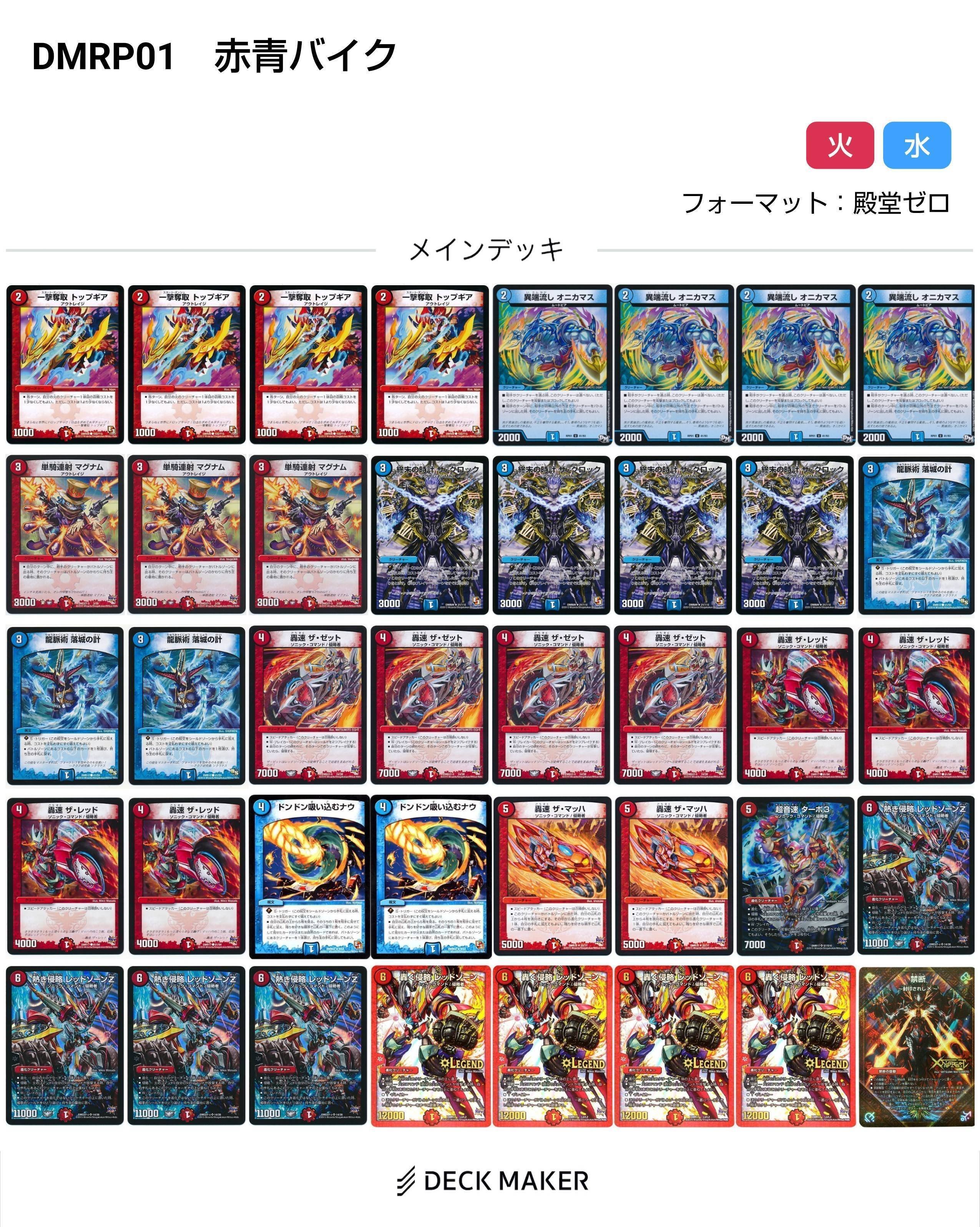 デアリバイク 40枚 デアリバイク デッキ 40枚 か*️様 デアリバイク