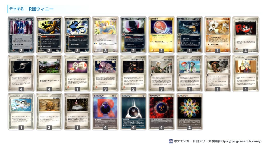 R団ウィニーをちょい解説【ADV-PCG】｜Violaのポケカ備忘録