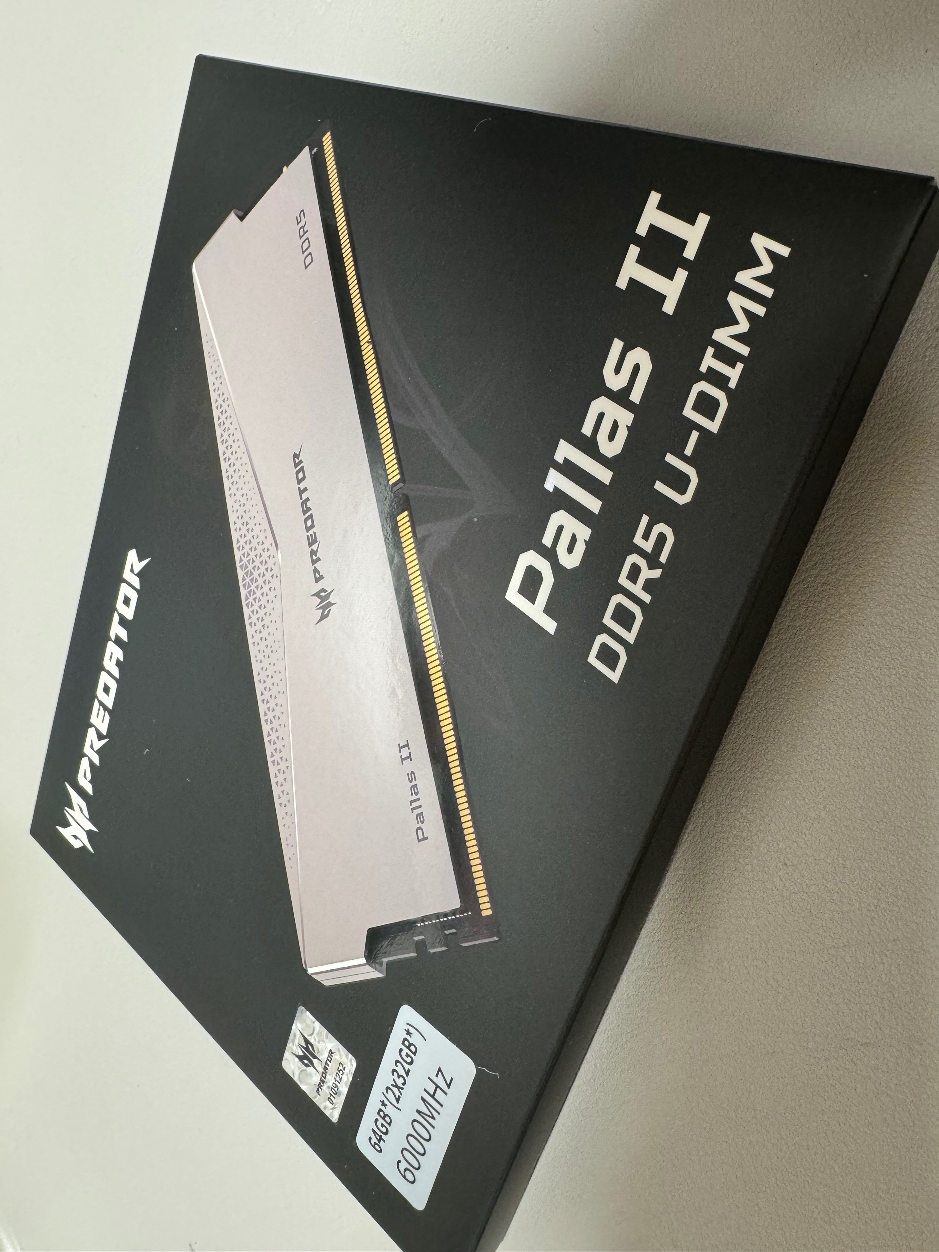 Acer Predator Pallas II DDR5-6000MHz｜EiRi