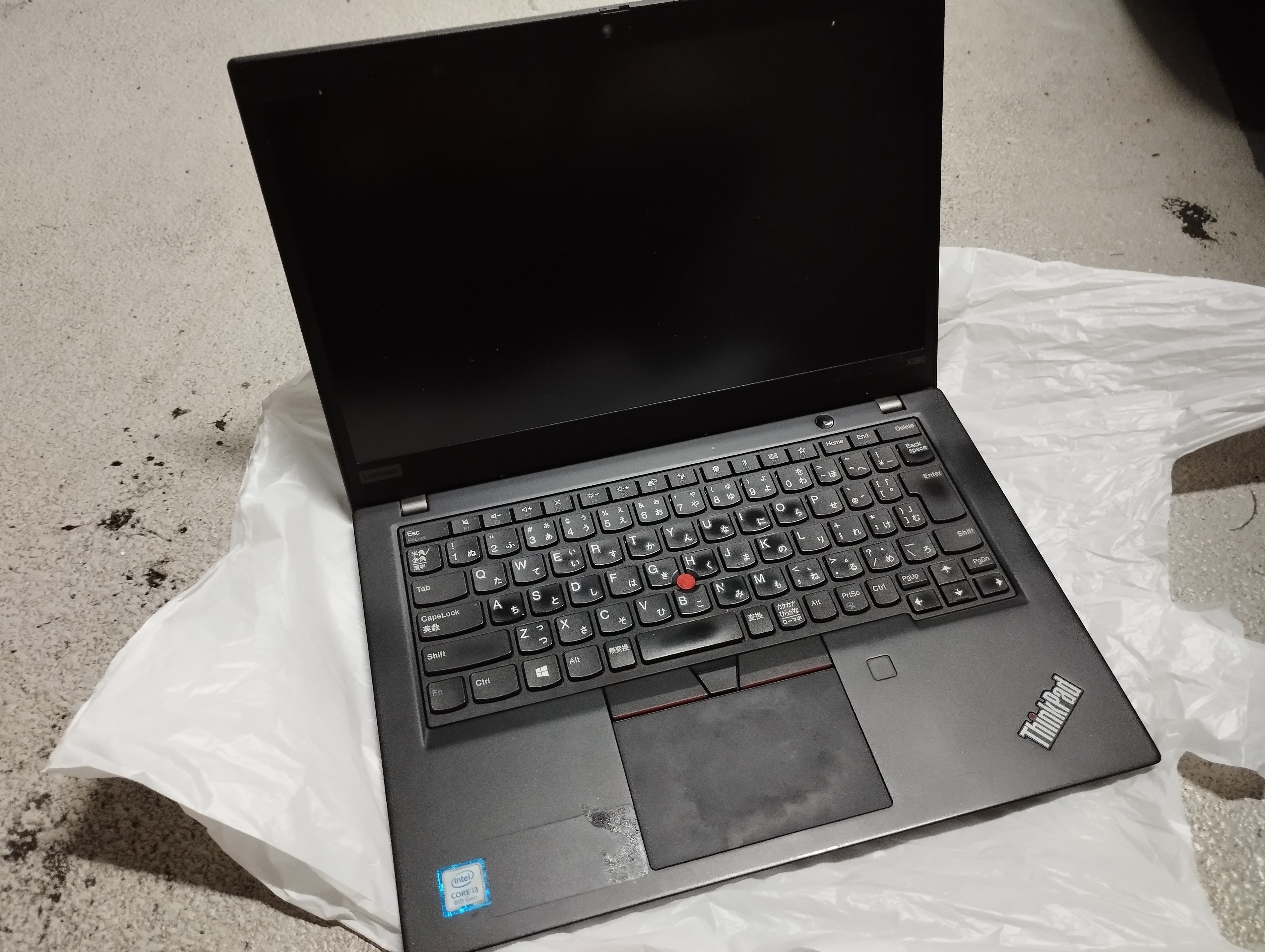 またまたジャンクなThinkPadを拾ってきた（X390編）｜たくえぬ