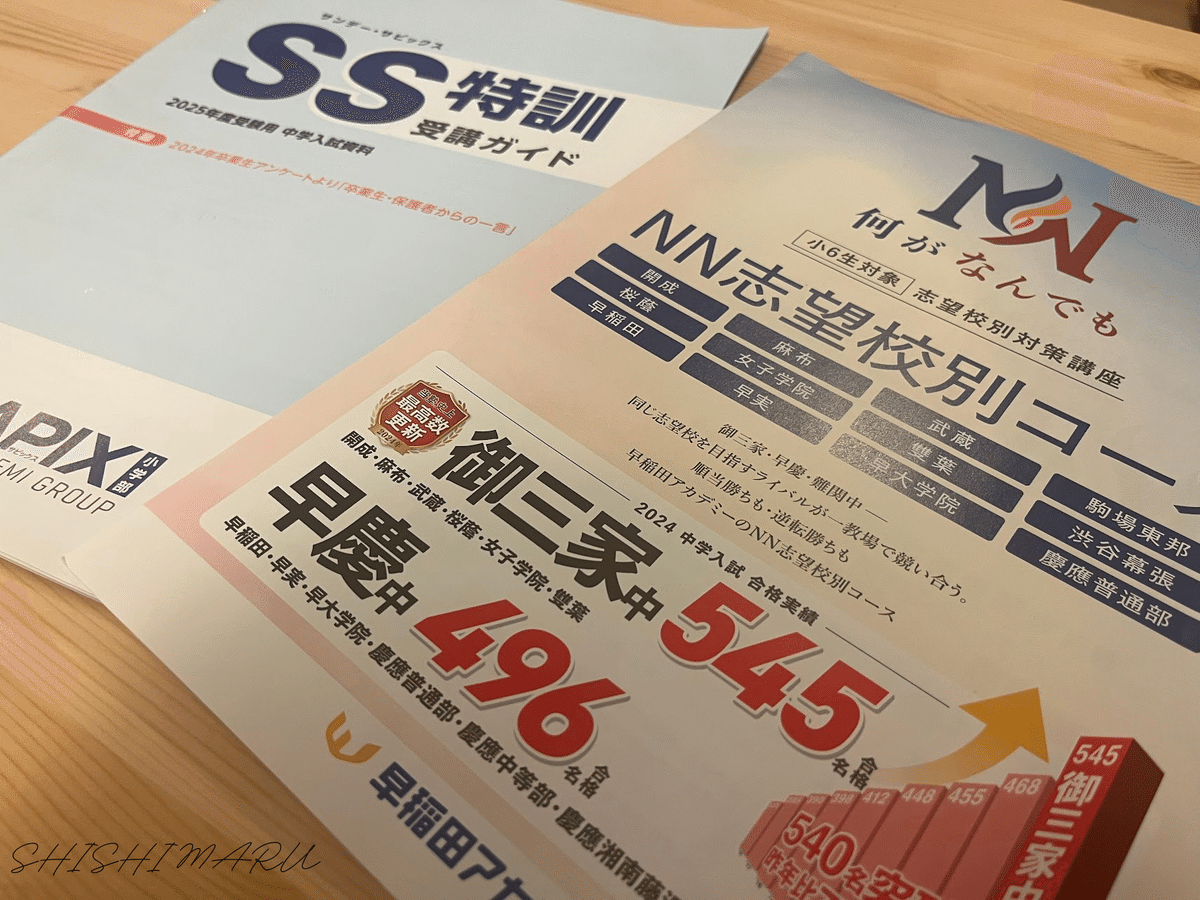 サピックス生がSS受けずNNにした話（上）｜獅子まる