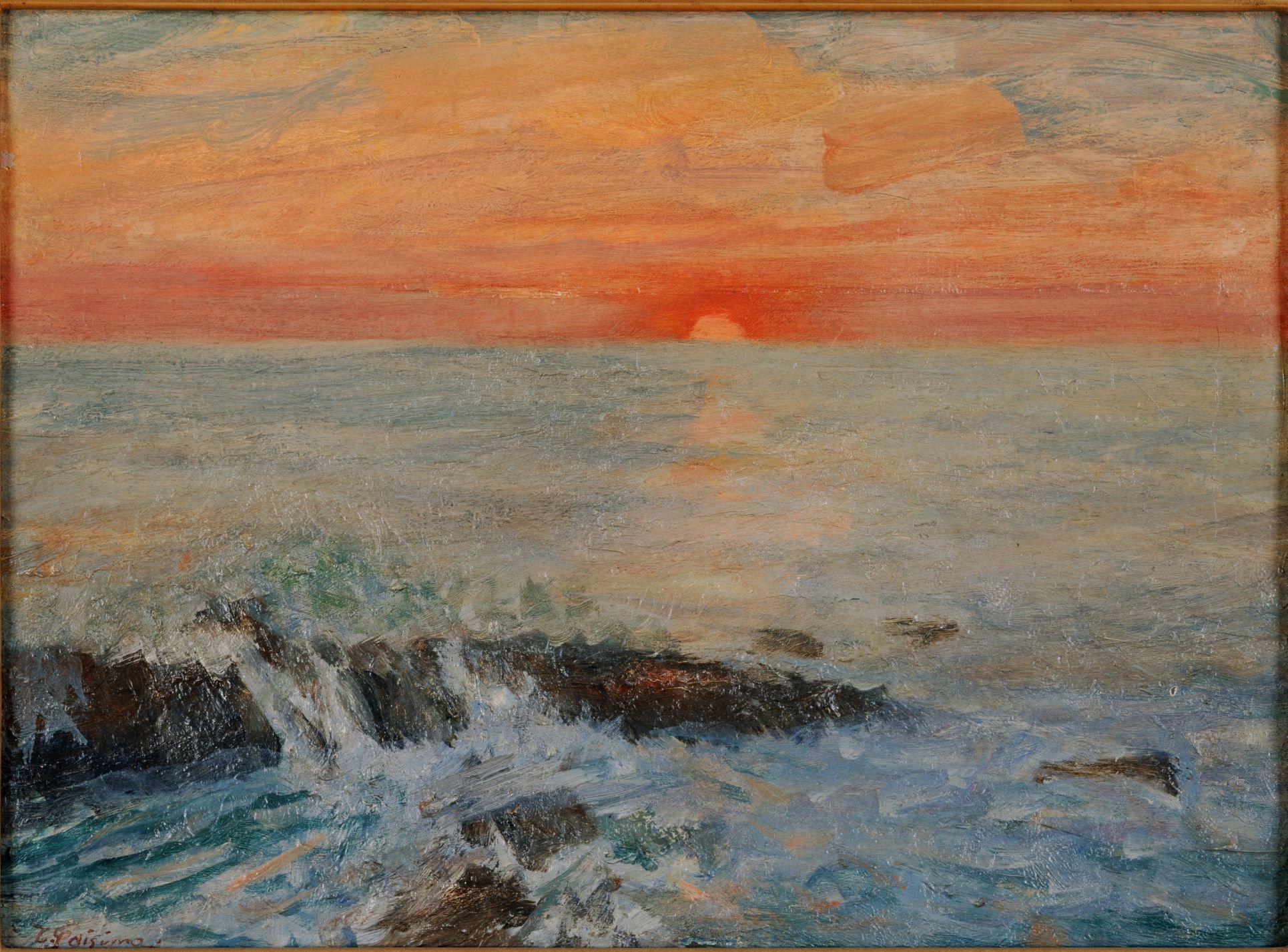 作品一覧】藤島武二《日の出》｜講談社野間記念館