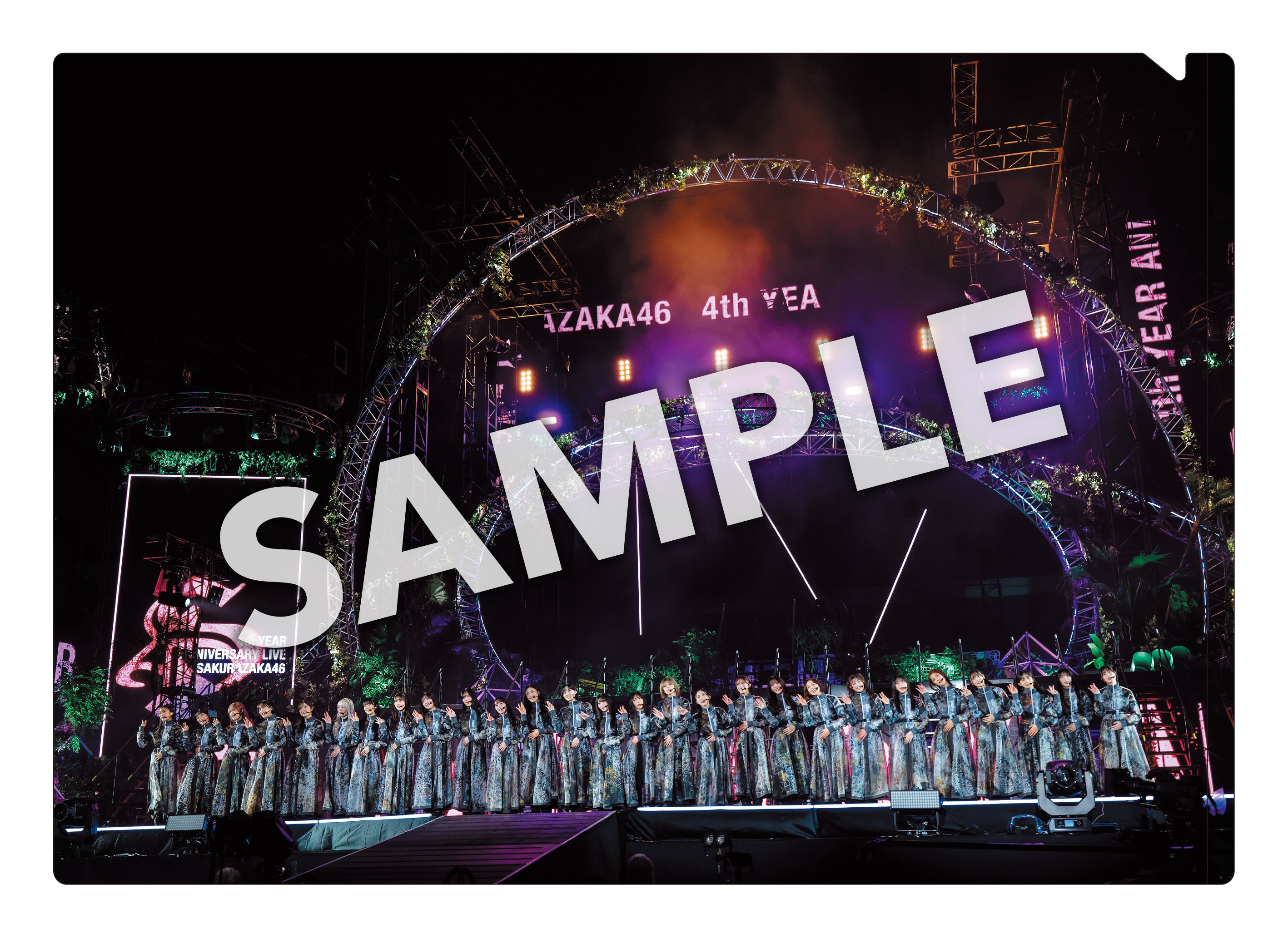 เปิดจอง Sakurazaka46 LIVE Blu-ray&DVD 「4th YEAR ANNIVERSARY LIVE