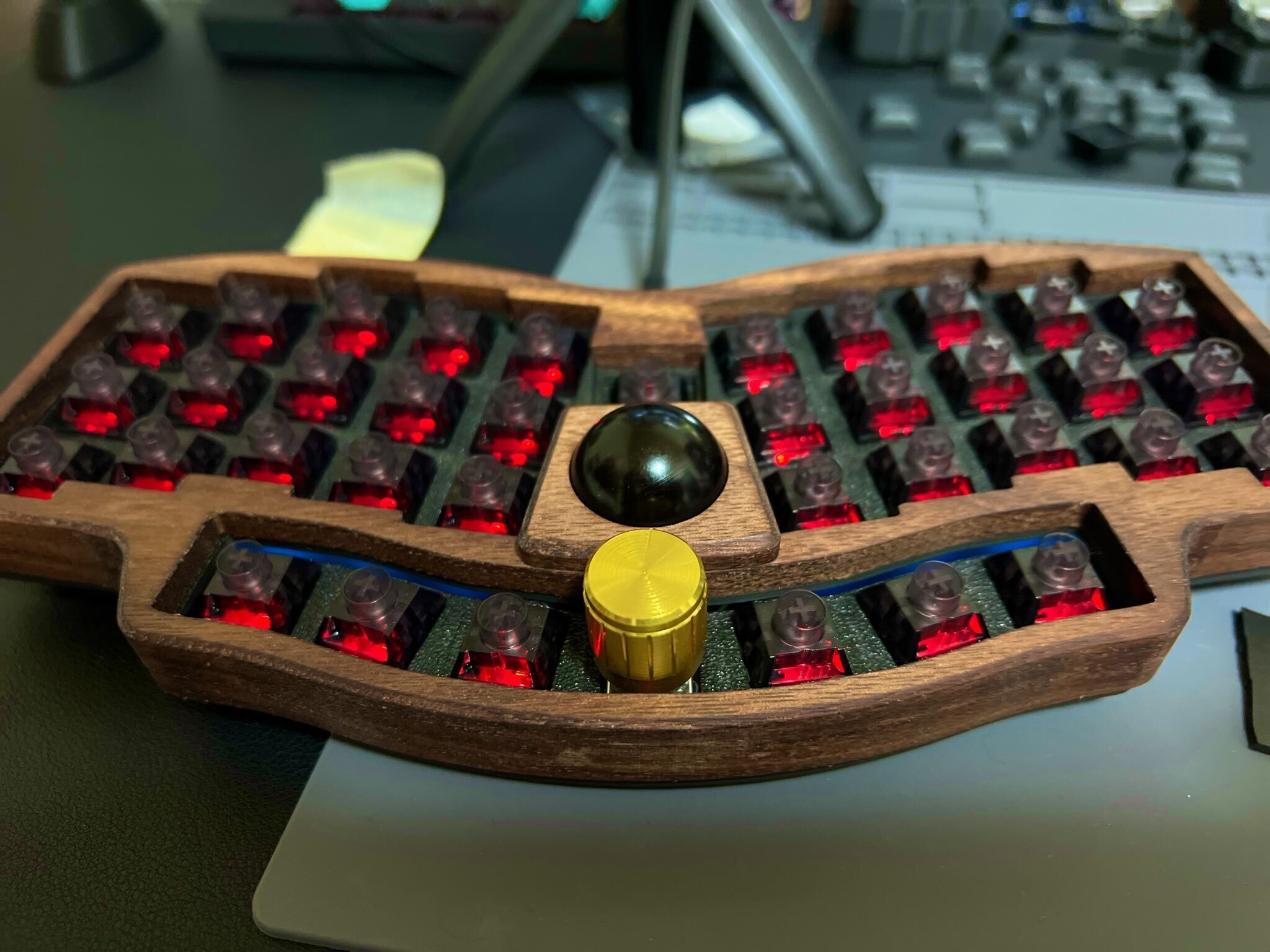 トラボ付き30%一体型キーボード「cocot38mini」ビルドログ｜kazy