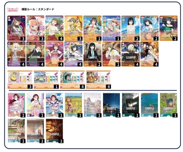 ラブカ】欲張りトリーヴァ(青黄緑)エマデッキ解説｜Ozzz3333（おず）