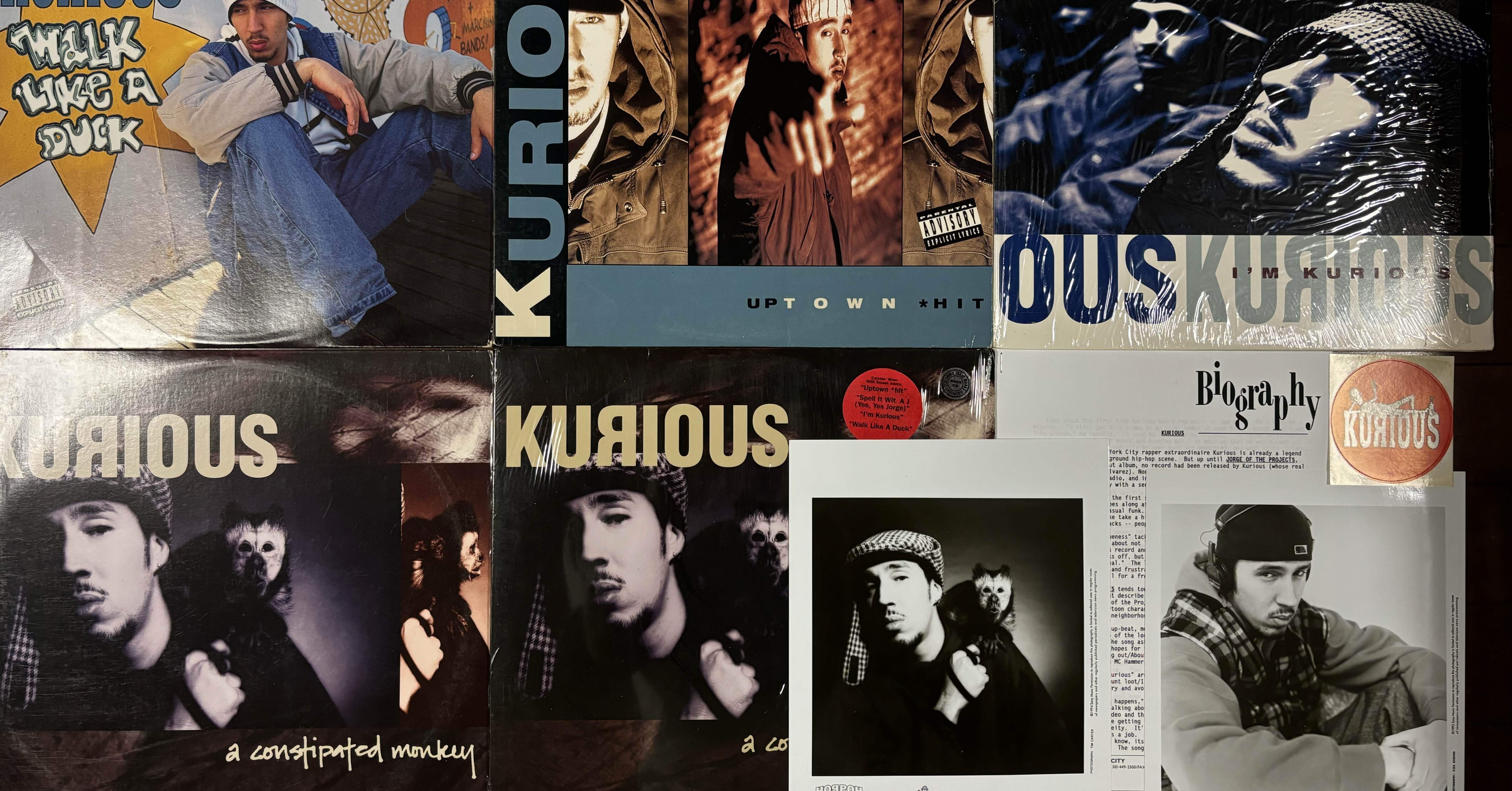 Kurious / A Constipated Monkey｜HIP HOP JUNKIEEES