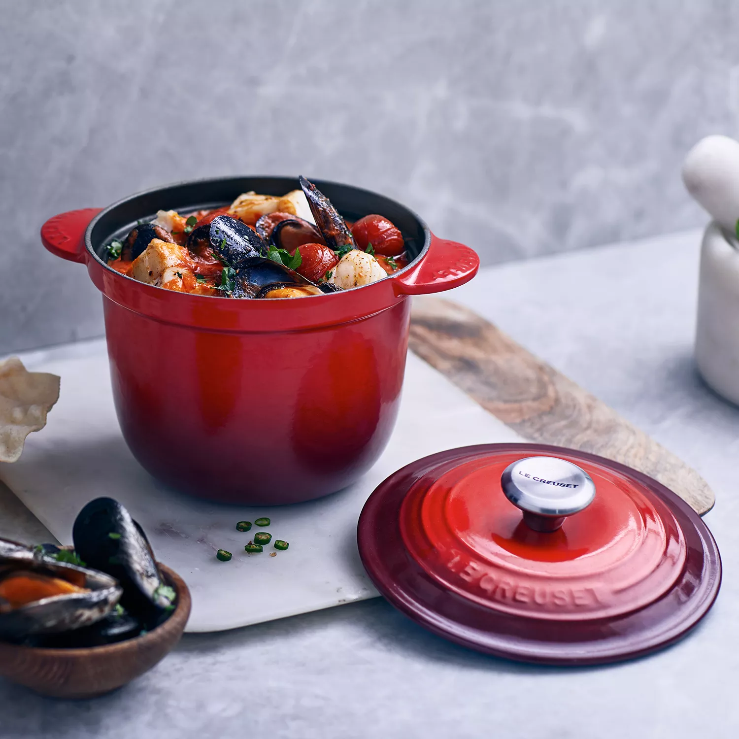 Le Creuset Rice Pots with Stoneware Insert, 2.25 qt. | Sur La Table