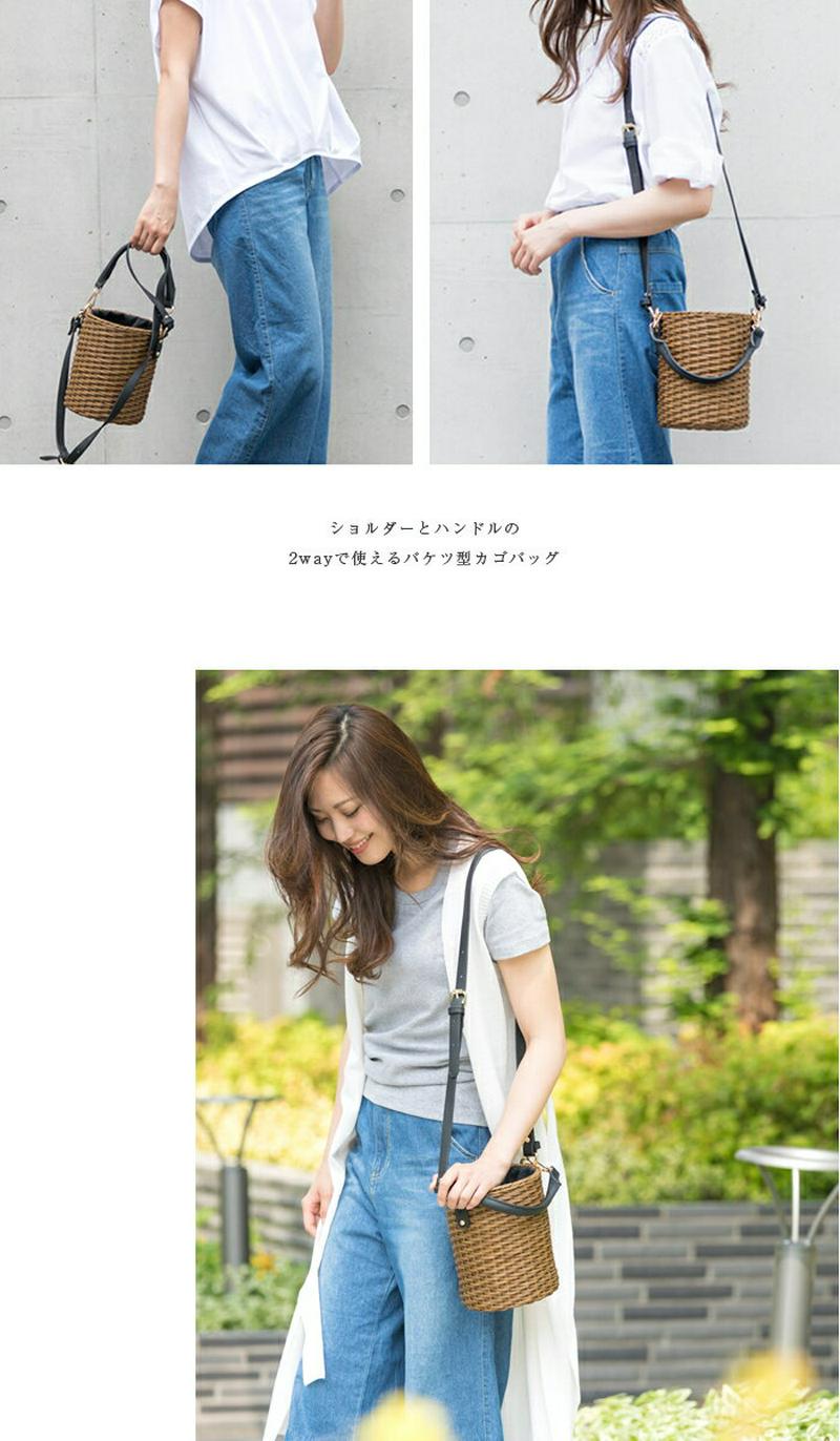 JUNGLE JUNGLE(ジャングル ジャングル)の「【送料無料】 かごバッグ