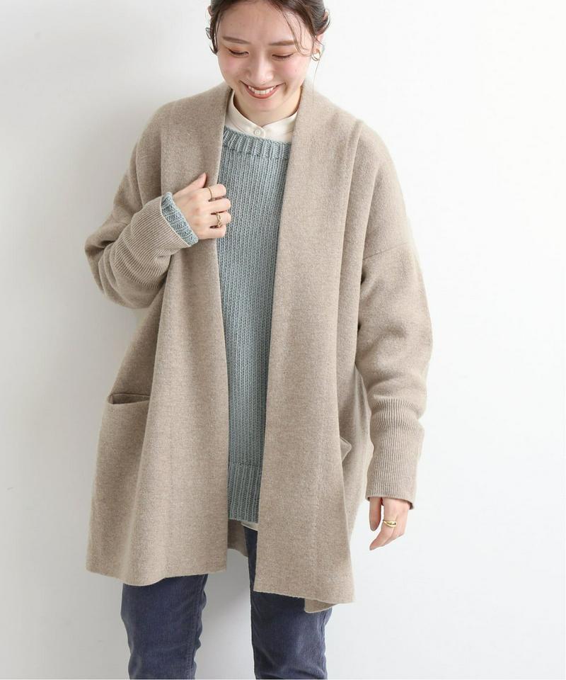 IENA(イエナ)の「《追加》ウールカシミヤガウンカーディガン◇（IENA
