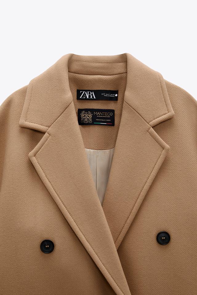 ZARA(ザラ)の「オーバーサイズ ウールブレンド コート」 - PARTE