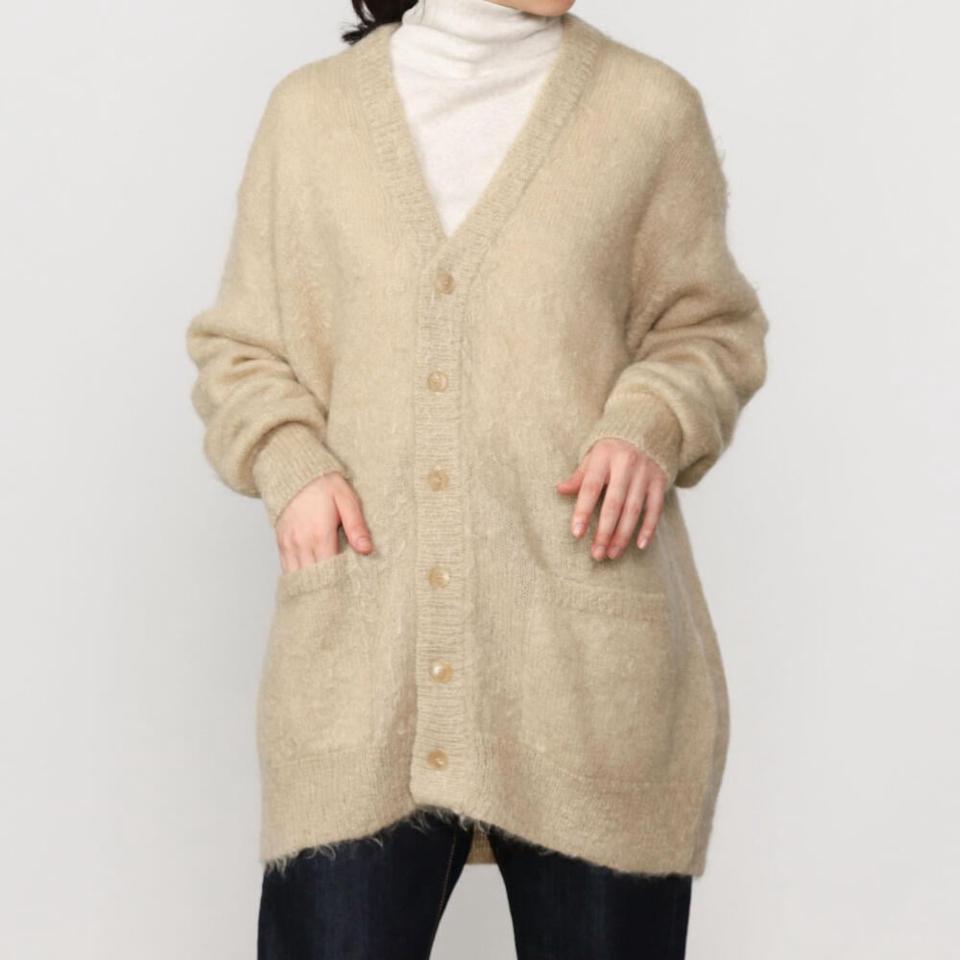 AURALEE(オーラリー)の「スーパーキッドモヘアニット ロング